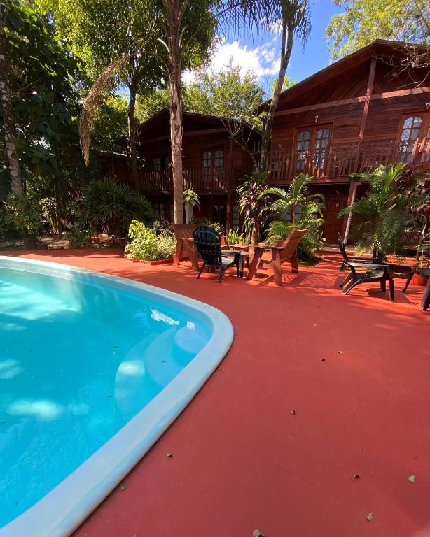 Bazén v ubytování El Pindo Iguazu nebo v jeho okolí
