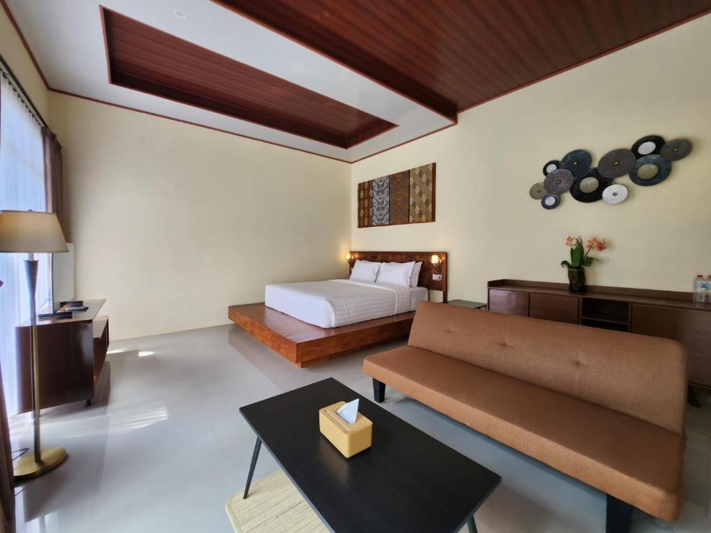 Зона вітальні в Nalendro Villa Borobudur