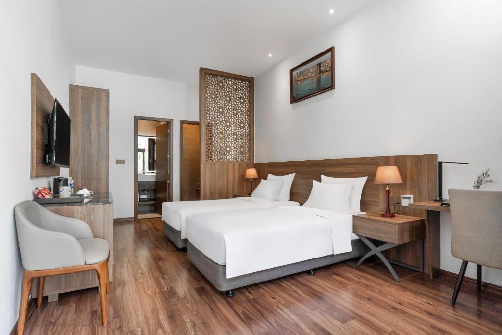 Phòng Deluxe 2 Giường Đơn