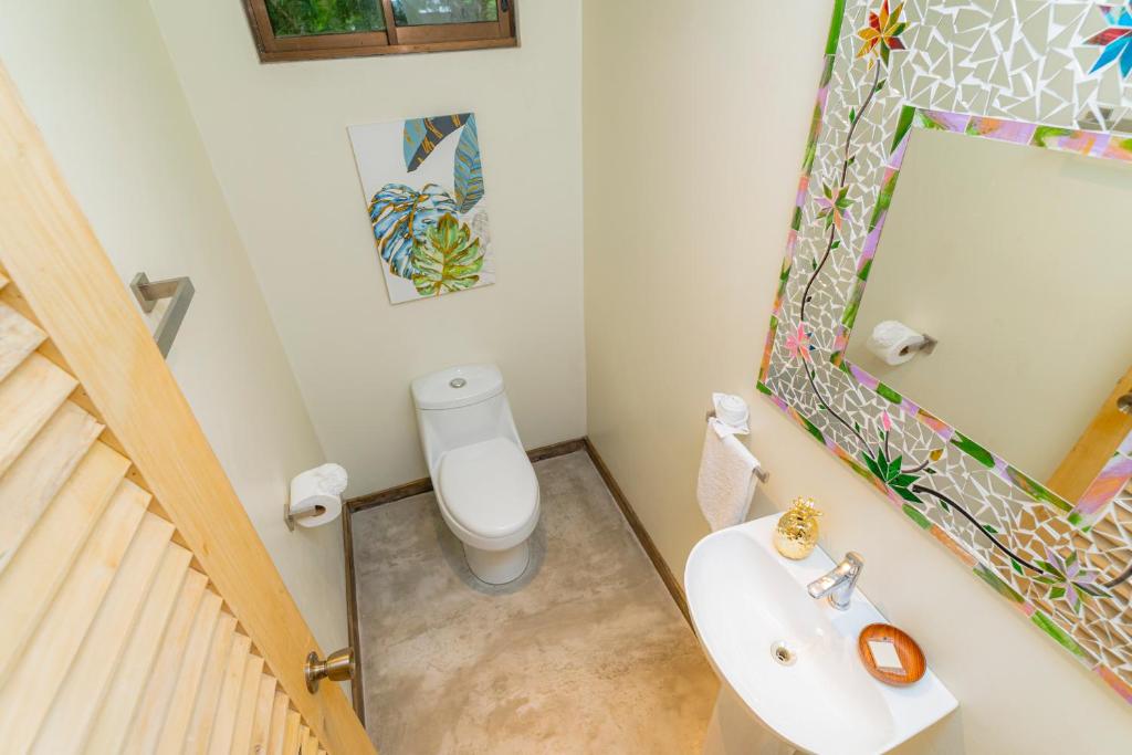 Koupelna v ubytování Hacienda La Norma Boho Boutique Hotel