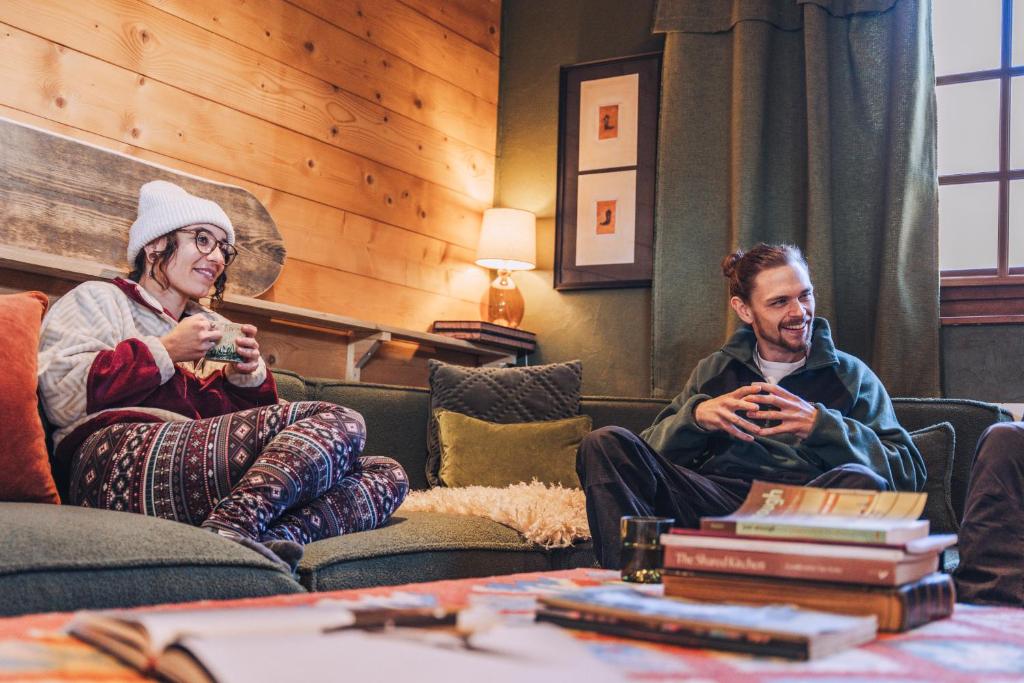 Hosté ubytování The Fat Fox Lodge, Morzine