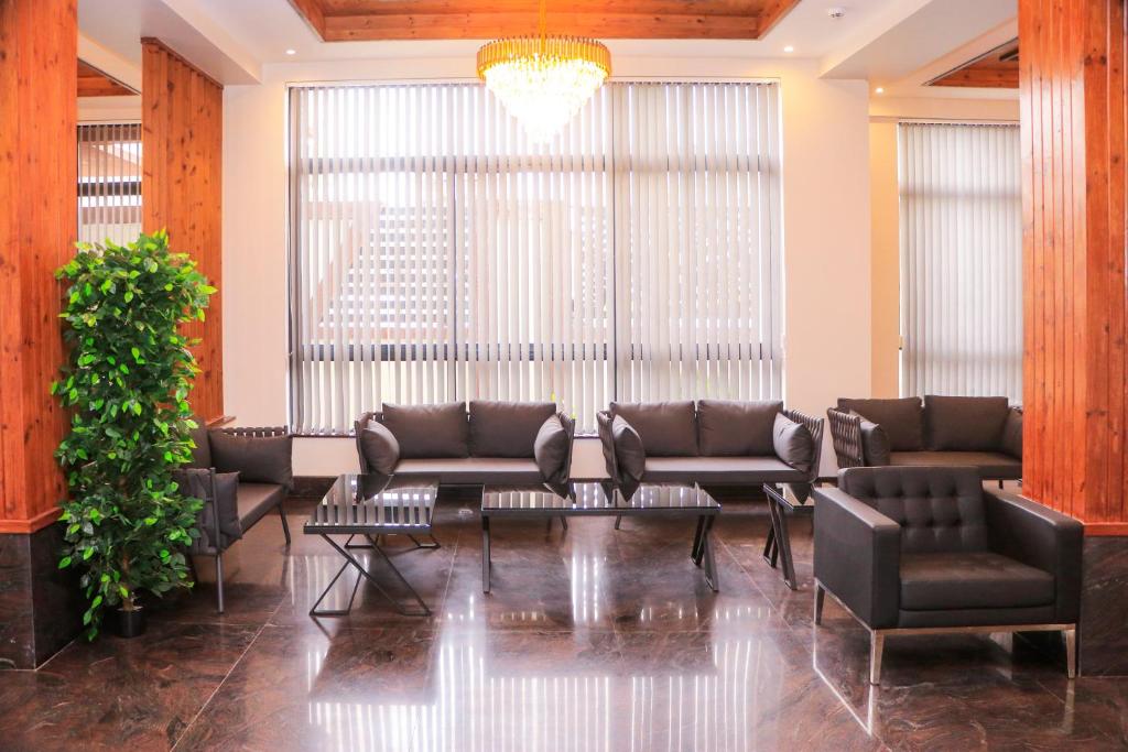 Posezení v ubytování Lemaiyan Suites