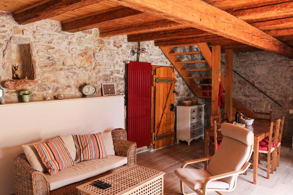 Posezení v ubytování Il Melograno Vrbanj Hvar