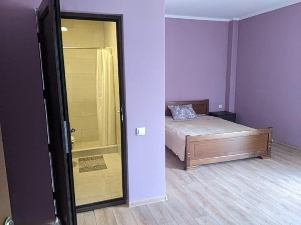 Postel nebo postele na pokoji v ubytování Khando2023