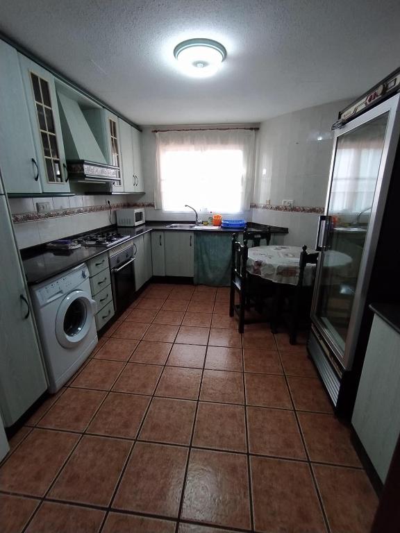 Kuchyň nebo kuchyňský kout v ubytování Chalet los sauces