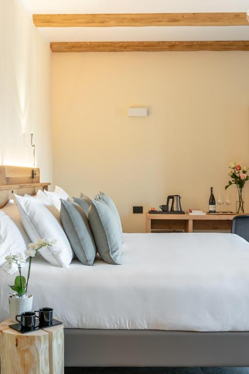 Postel nebo postele na pokoji v ubytování Sporting Hotel San Felice