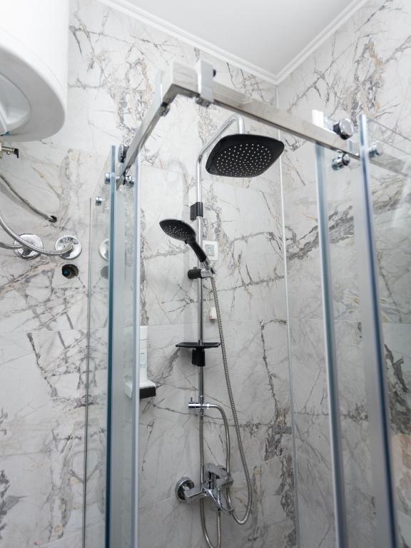 Koupelna v ubytování Hotel RAS Pazarište