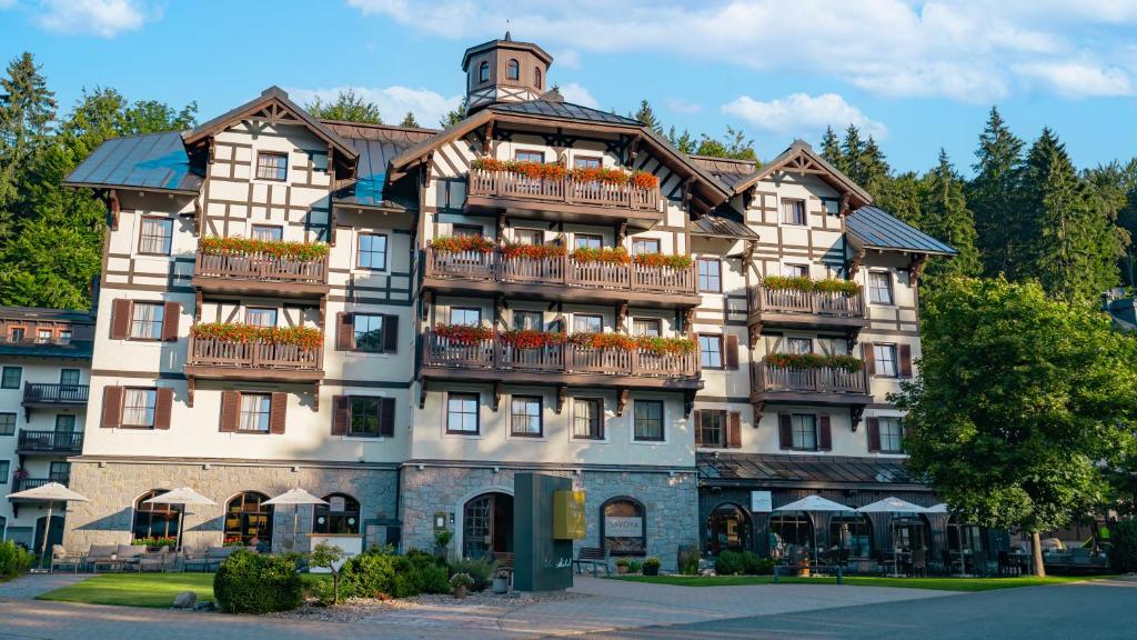 Budova, kde se hotel nachází