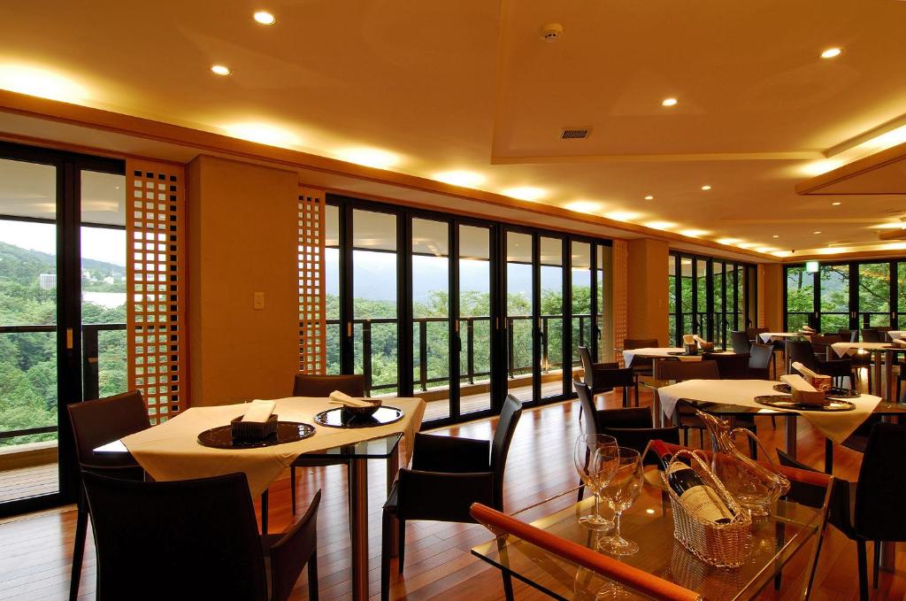 Restaurace v ubytování Hakone Tokinoshizuku