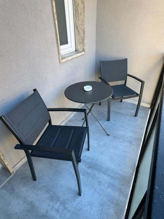 Posezení v ubytování B&B Prestige