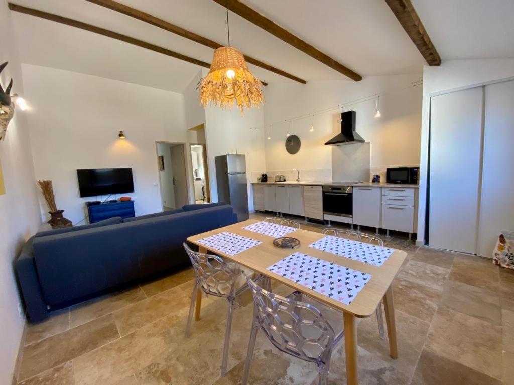 Kuchyň nebo kuchyňský kout v ubytování Appartements Cabiscol