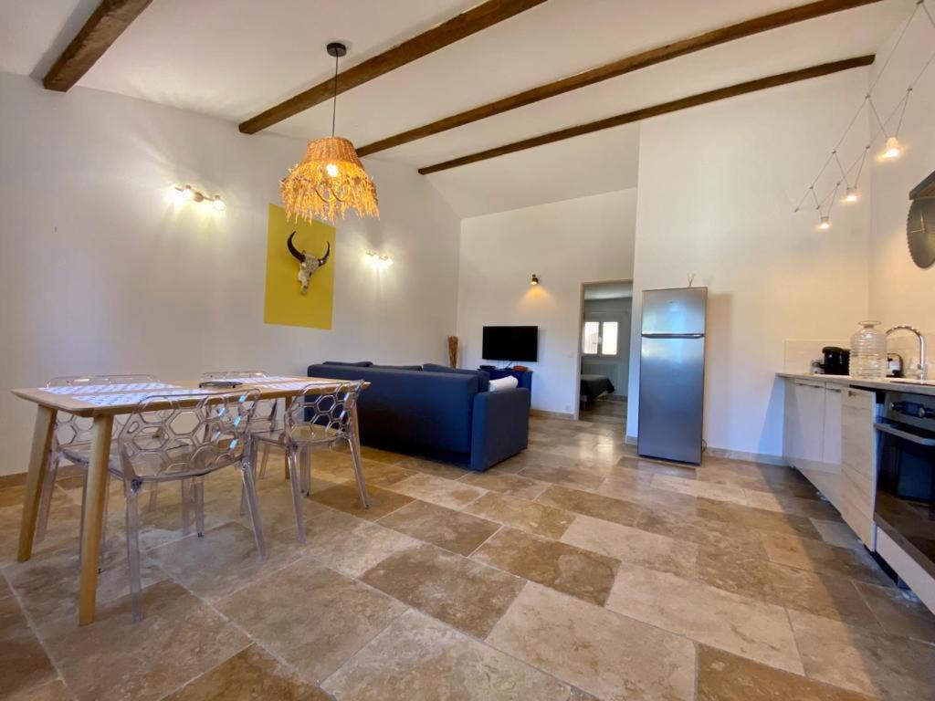 Kuchyň nebo kuchyňský kout v ubytování Appartements Cabiscol