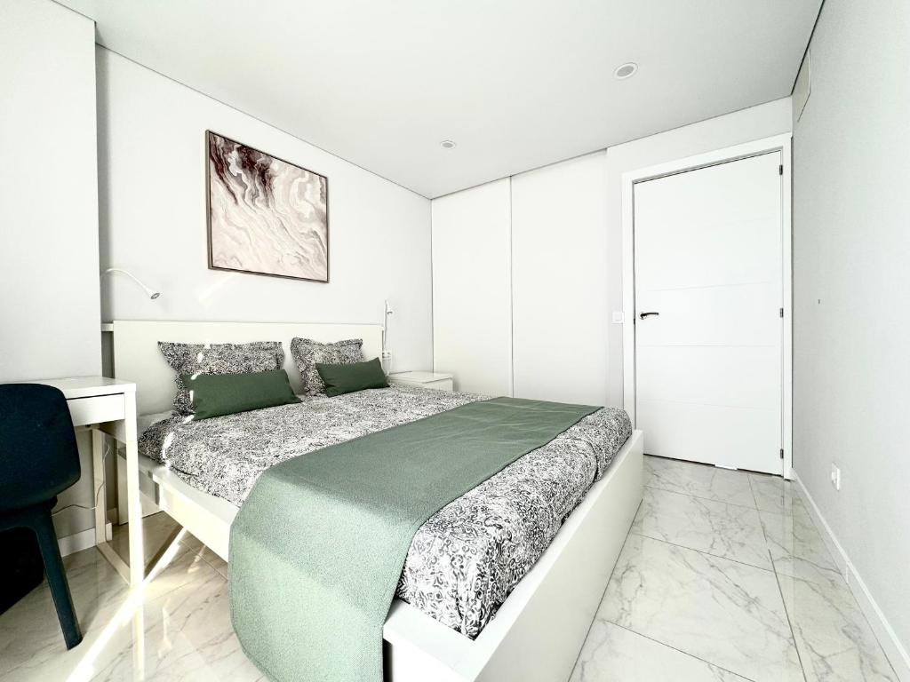 Postel nebo postele na pokoji v ubytování Las Viñas Apartment