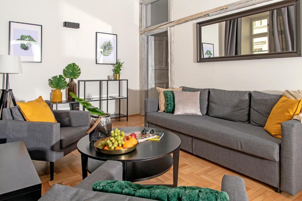 Posedenie v ubytovaní 3D FLORIANSKA 15 Apartament