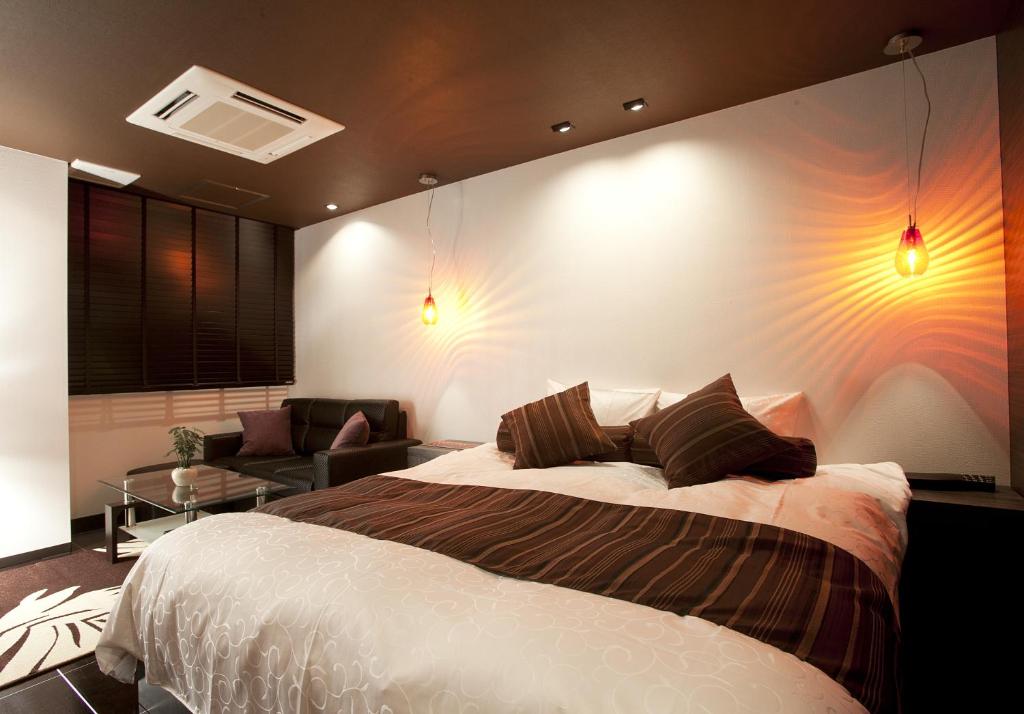 Hotel ALFA 京都にあるベッド