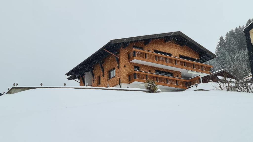 Haus Alpenglück v zimě