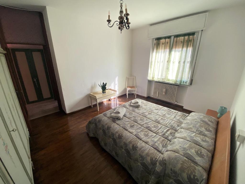 Postel nebo postele na pokoji v ubytování Flat Seriate