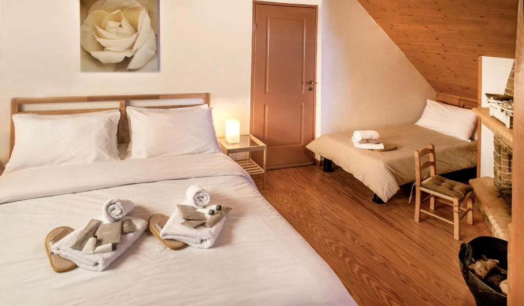 Postel nebo postele na pokoji v ubytování Italiano Bed & Breakfast