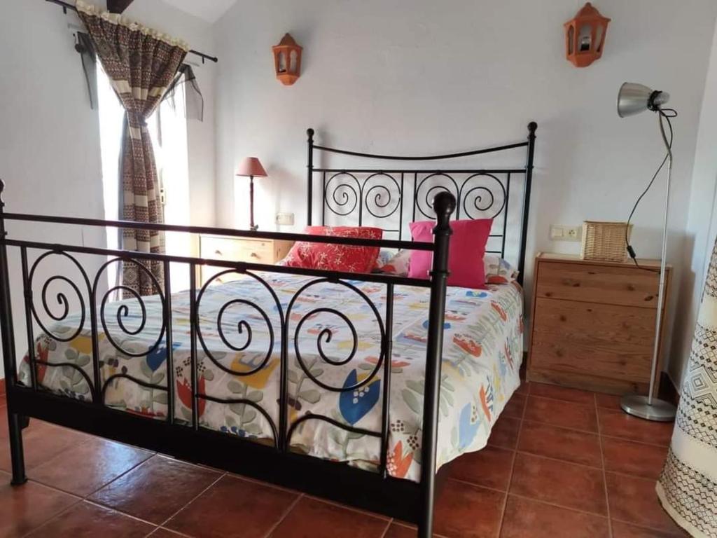 Posteľ alebo postele v izbe v ubytovaní Casa El Jazmín