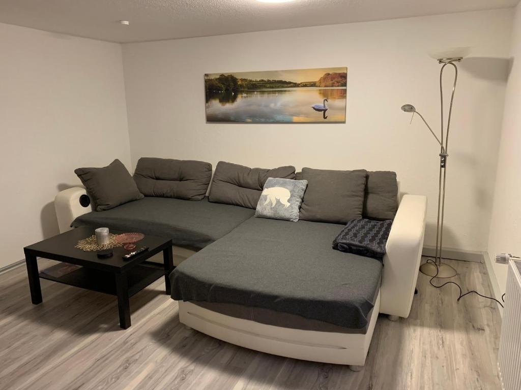 Posezení v ubytování Ferienwohnung Maryna