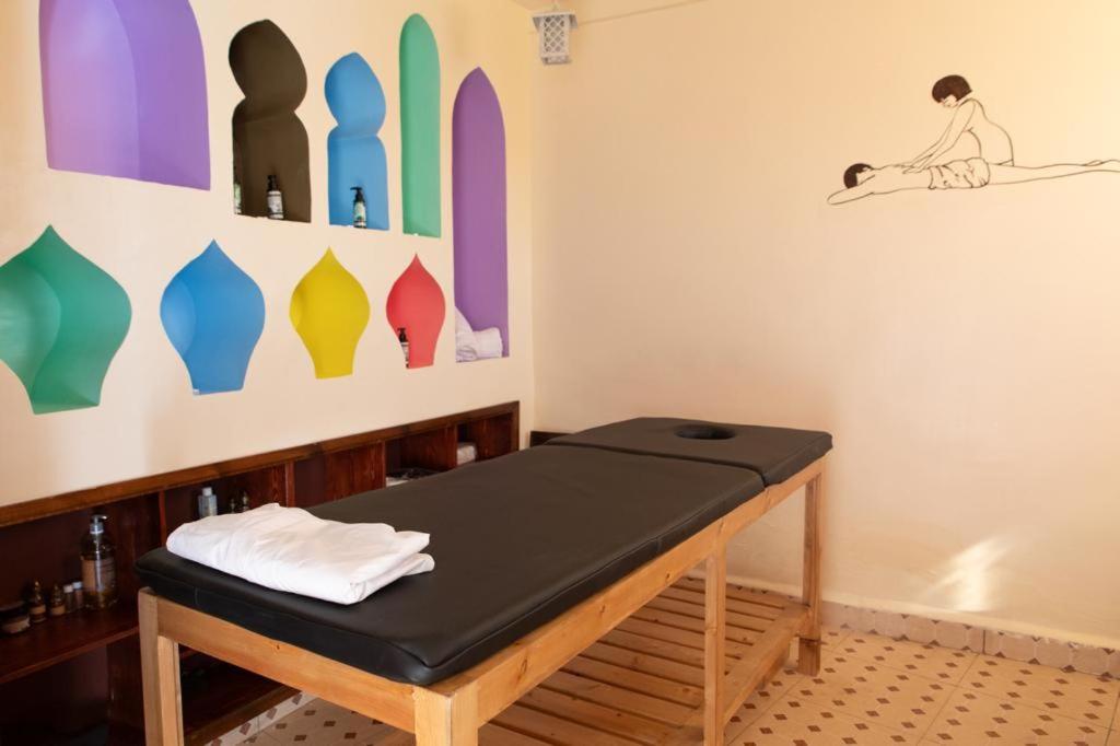Lázně a/nebo wellness v ubytování Maison D'hôtes IMINIGRAN & Spa