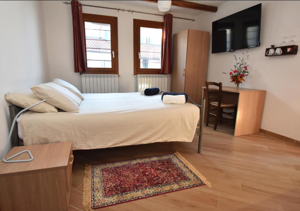 Postel nebo postele na pokoji v ubytování Adria bnb Nature Resort