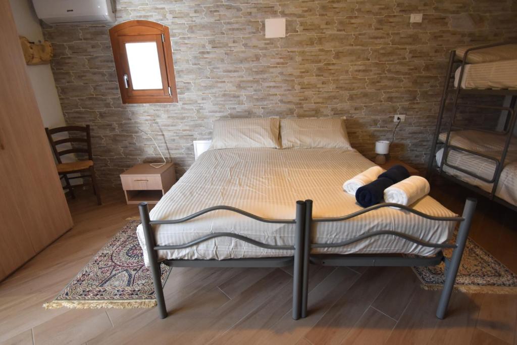 Postel nebo postele na pokoji v ubytování Adria bnb Nature Resort