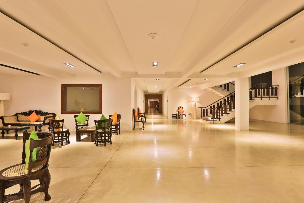 Posezení v ubytování Rajarata Hotel Anuradhapura