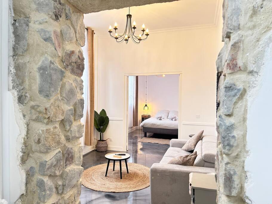 Posezení v ubytování Élégant*Epoxy*Design&Décor