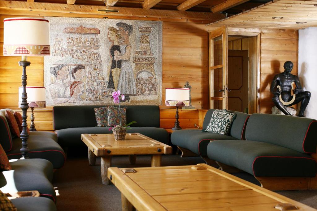 Posezení v ubytování Hotel Corona