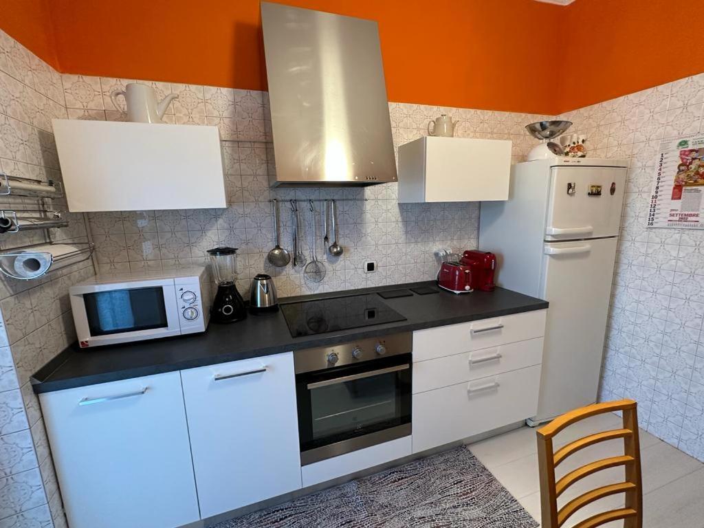 Kuchyňa alebo kuchynka v ubytovaní A casa da mamma