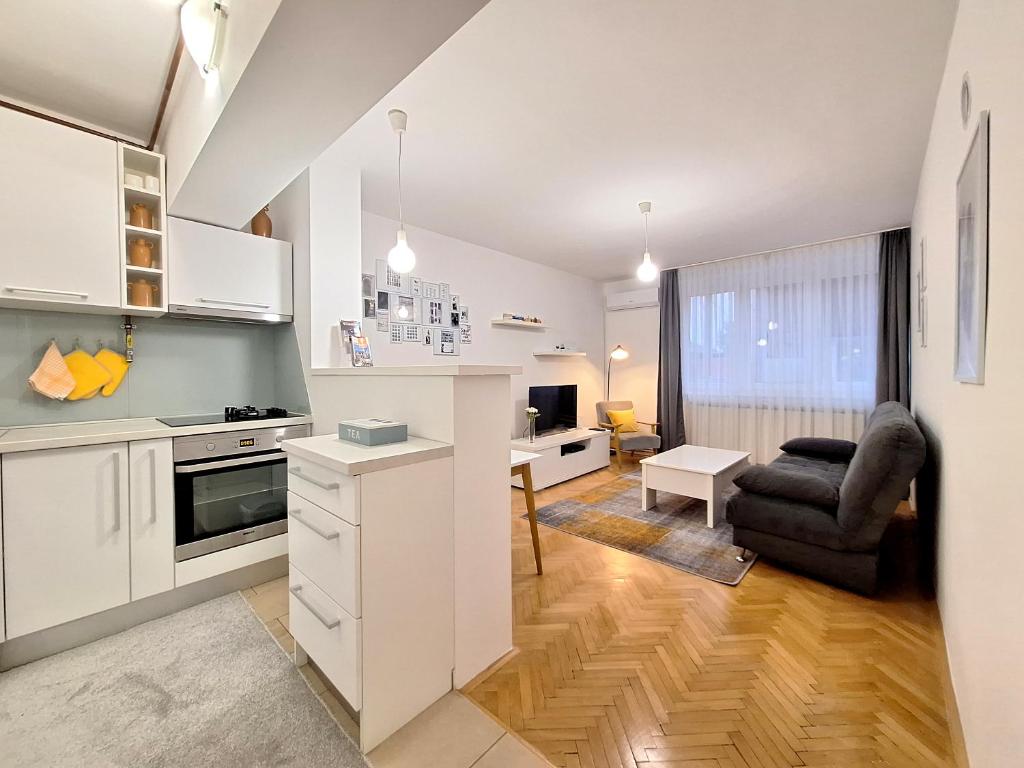 Køkken eller tekøkken på Apartment Dina Sarajevo