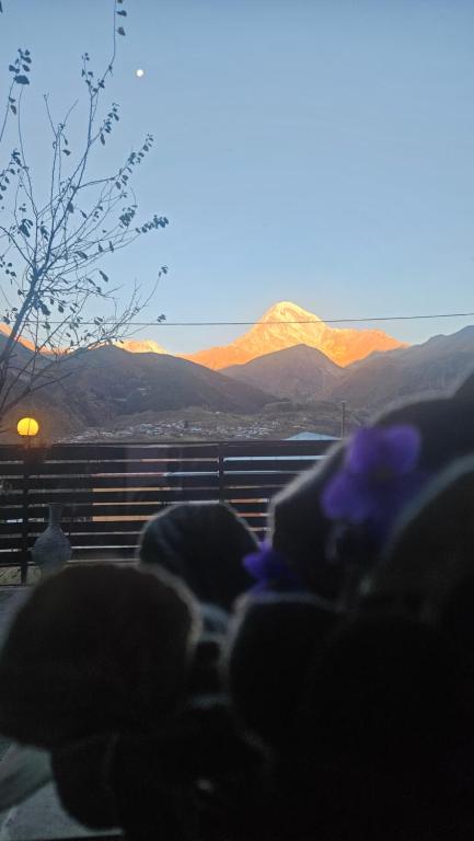 Üldine mäevaade või majutusasutusest Best view Kazbegi pildistatud vaade