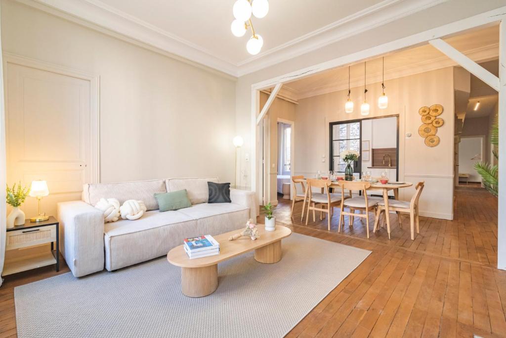 Χώρος καθιστικού στο Champagne Central - Exceptionnel 3 chambres
