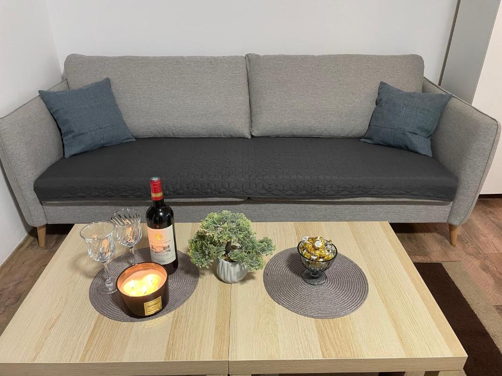 Nápoje v ubytování Apartman Una