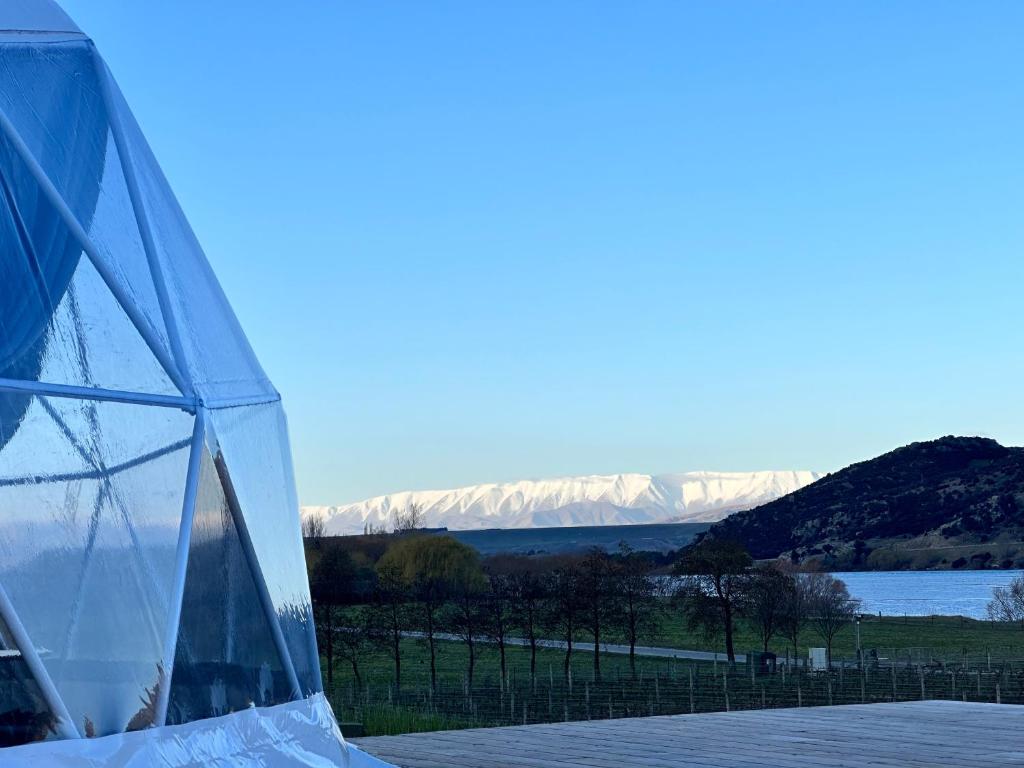 Příroda nedaleko luxury tent