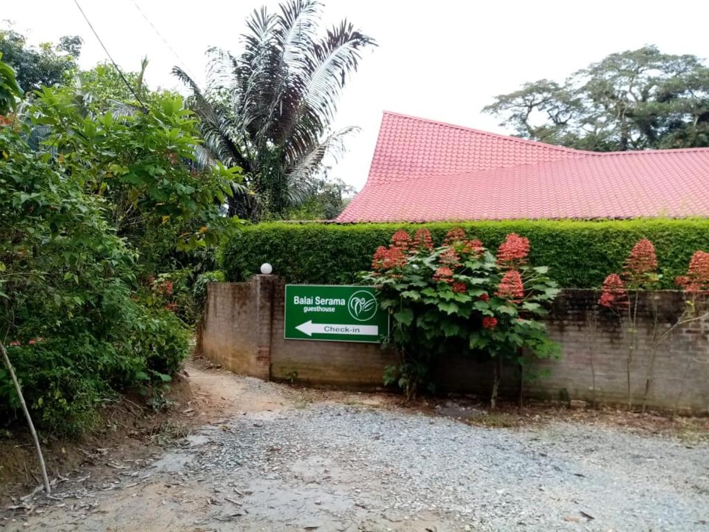 Zahrada ubytování Balai Serama Guesthouse