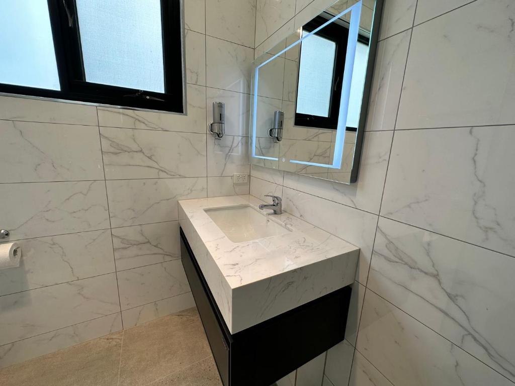 Koupelna v ubytování Apollo Dream Suites