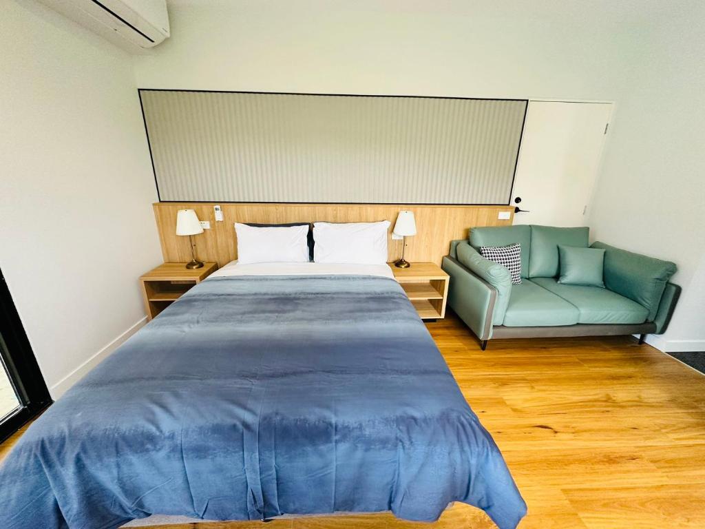 Postel nebo postele na pokoji v ubytování Apollo Dream Suites