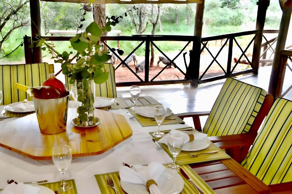 Nápoje v ubytování Nyala Luxury Safari Tents