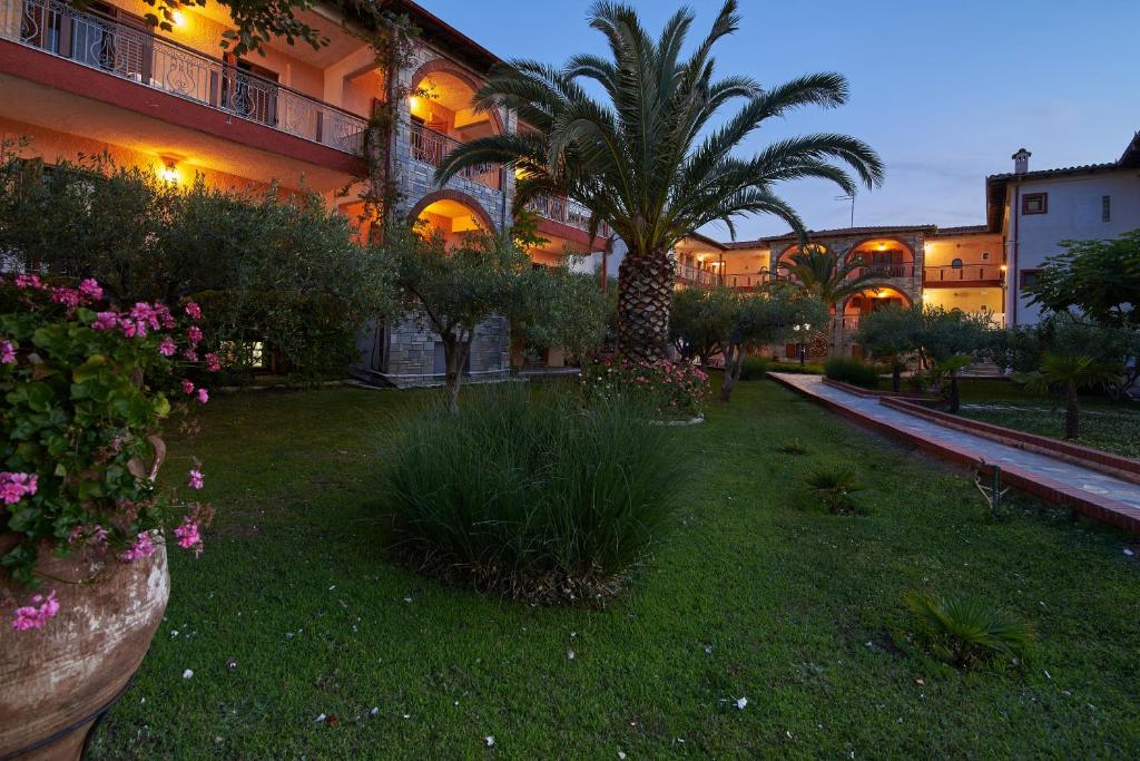 Zahrada ubytování Hotel Pontos