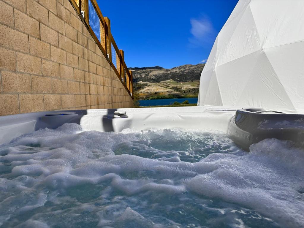 Příroda nedaleko luxury tent