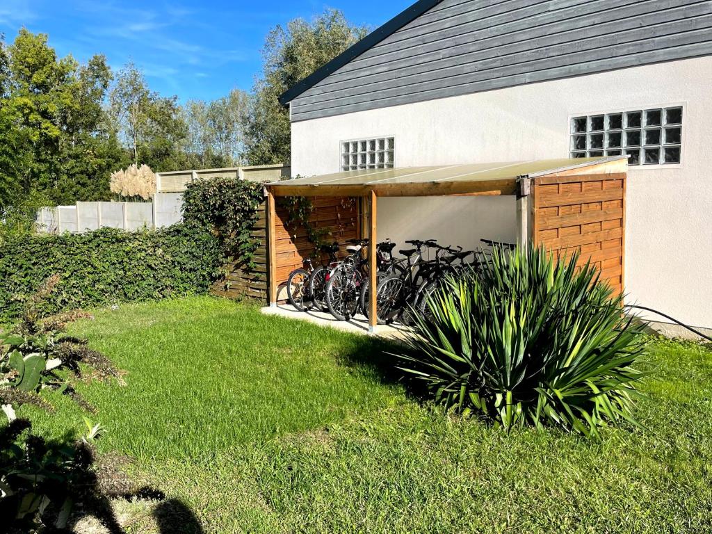 Zahrada ubytování Gîte du canal rue de la Tuilerie