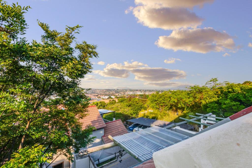 a view of the city from the roof of a building at Salty Soul Studio 70 in Roodepoort
