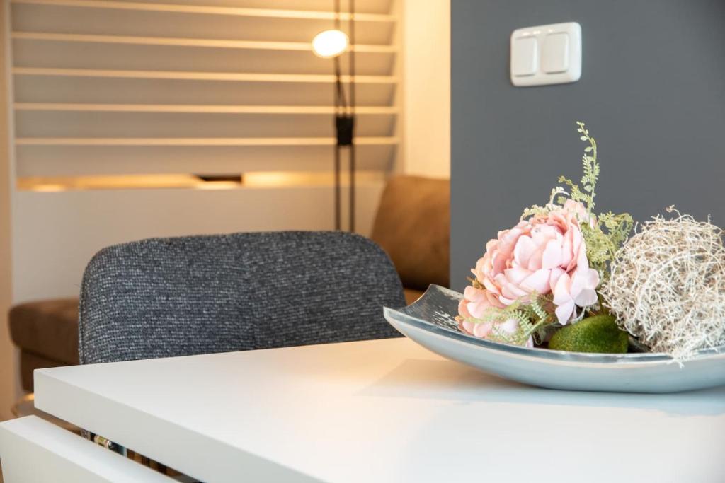 Posezení v ubytování Hotel zur Eiche