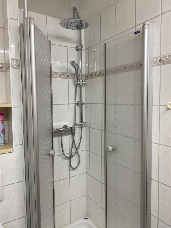 Koupelna v ubytování FeWo Waldsee mit Pool und Sauna inklusive