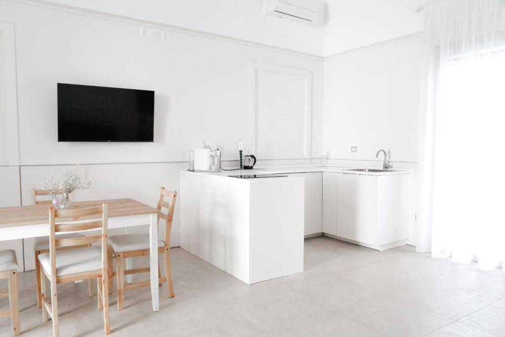 Kuchyňa alebo kuchynka v ubytovaní Bottego24 Suite, Apartment & Terrace
