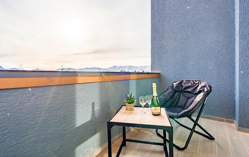 Balkón nebo terasa v ubytování GVC 3-room 412 New Gudauri