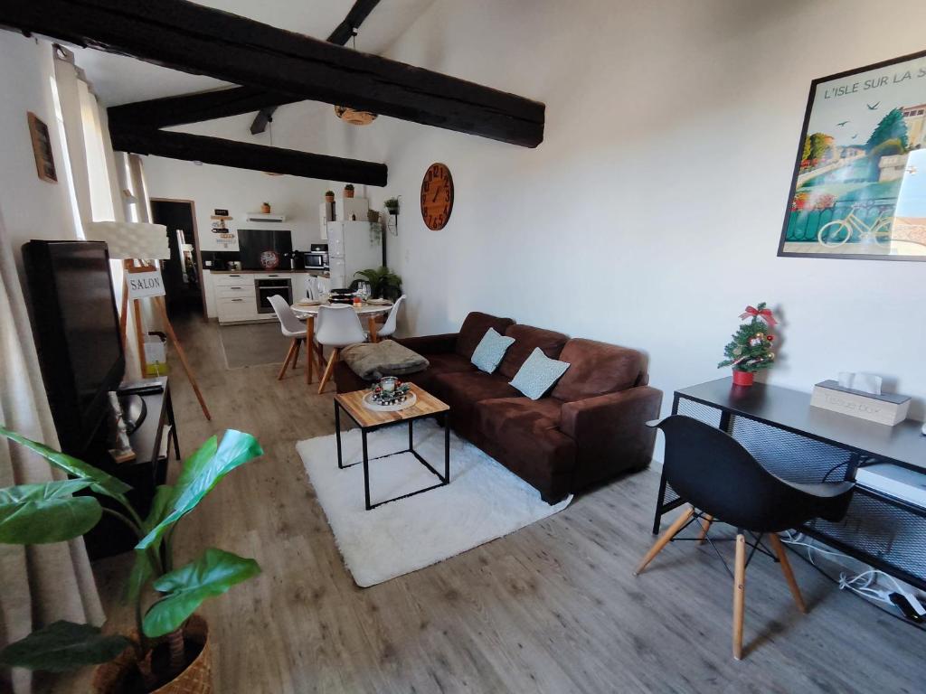 Appartement de Charme L'Isle-sur-la-Sorgue sur la Sorgues - 两居室公寓