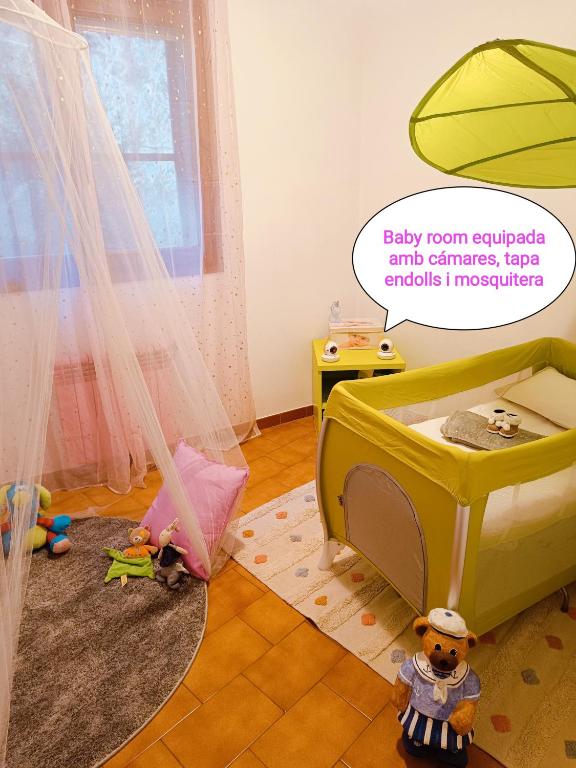 Postel nebo postele na pokoji v ubytování Cal Jan HUT6-8208